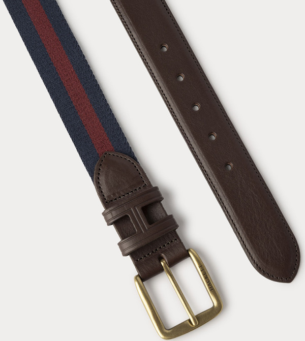 Hackett Belts - Navy Non Leather Belts