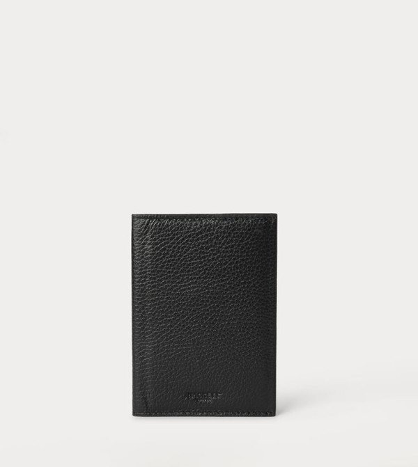 Hackett  Passport Covers - Black Passport Covers