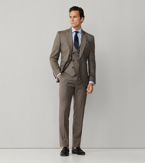 Hackett Suit - Beige Classic Suit