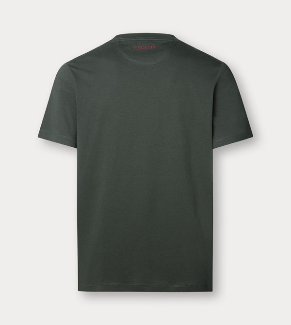 Hackett - Olive Round Neck T-Shirts