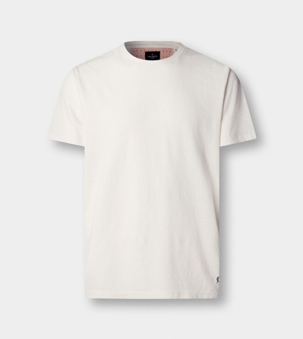 Hackett Hackett - White Round Neck T-Shirts