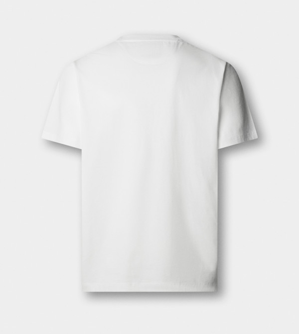 Hackett Hackett - White Round Neck T-Shirts