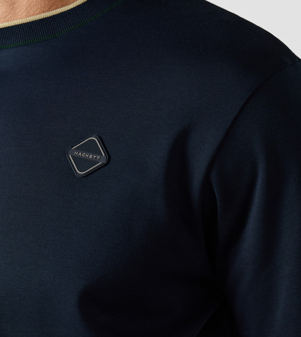هاكيت هاكيت - كحلي Round Neck T-Shirts