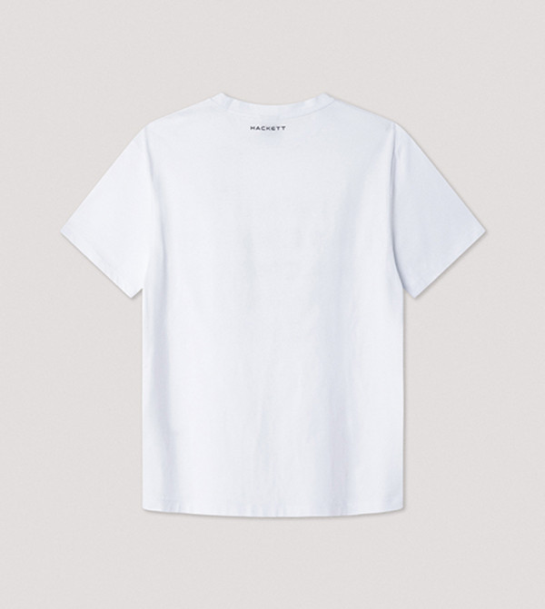 Hackett Hackett - White Casual T-Shirts