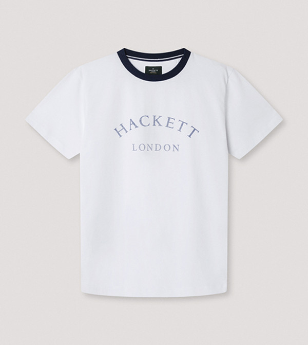 Hackett Hackett - White Casual T-Shirts
