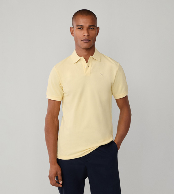 Hackett Hackett - Yellow Polo T-shirts