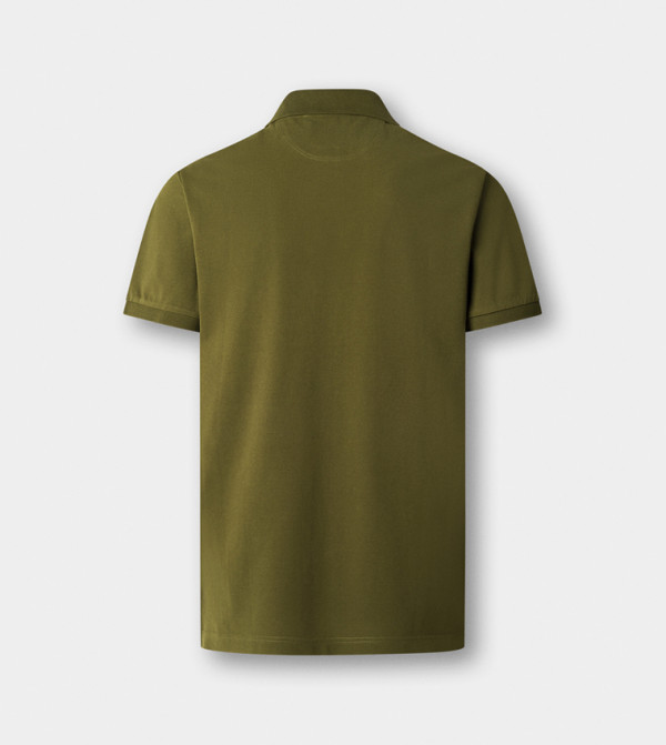 Hackett  Polo T-Shirts - Green Polo T-shirts
