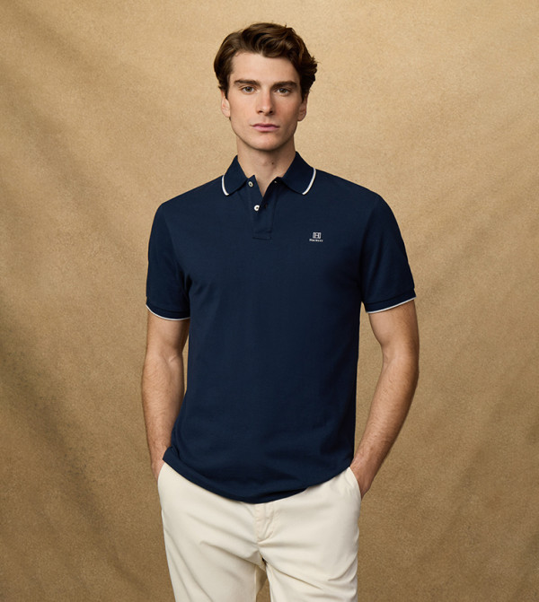 Hackett Hackett - Navy Polo T-shirts