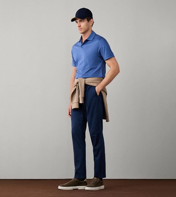 Hackett Hackett - Blue Polo T-shirts