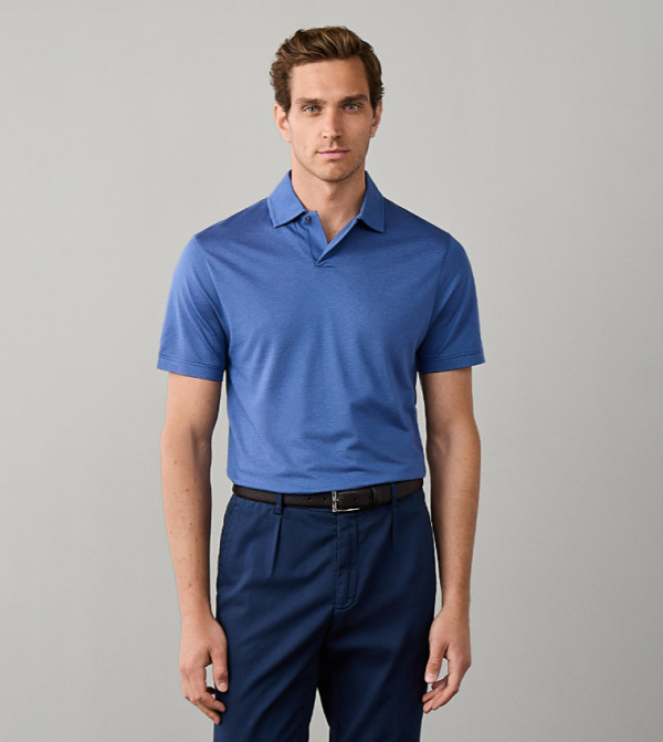 Hackett Hackett - Blue Polo T-shirts