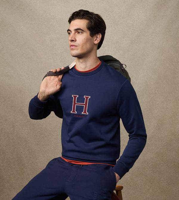 Hackett  Hoodies & Sweatshirts - Navy Sweatshirts