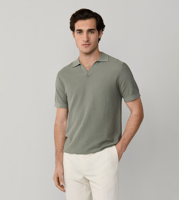 Hackett Hackett - Green Polo T-shirts