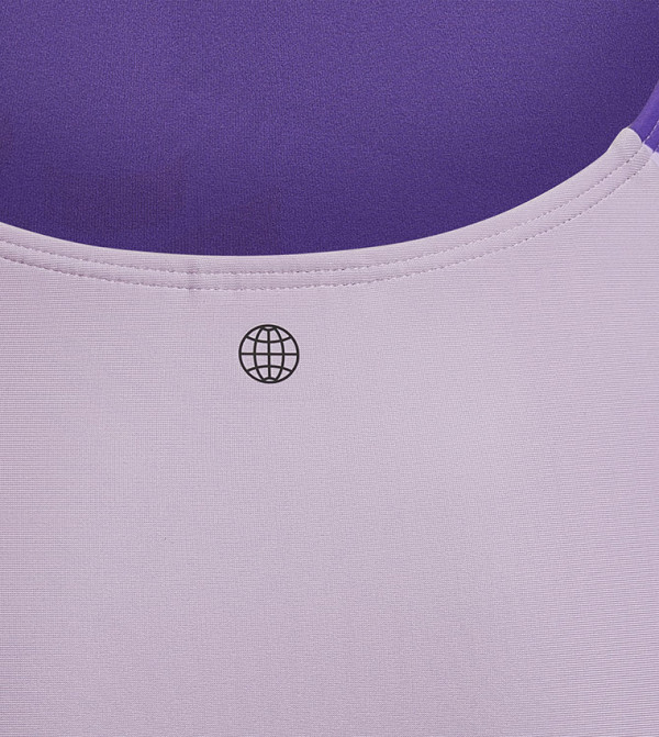 Adidas  Swim Wear - Purple Legged Swimsuit