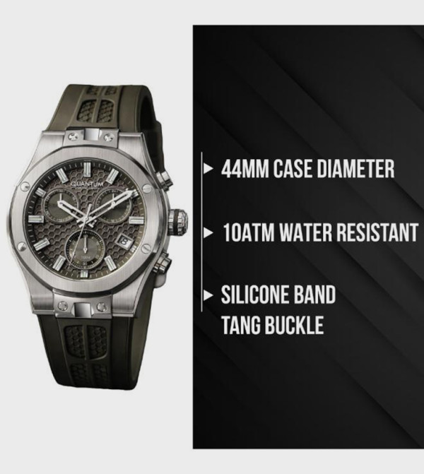 Quantum  Analog Watches - BLACK undefined