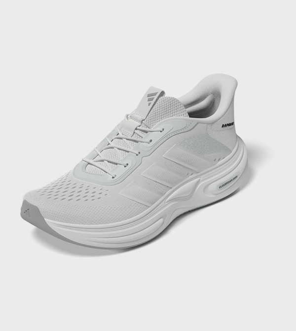 اديداس اديداس - أبيض أحذية برقبة منخفضة 