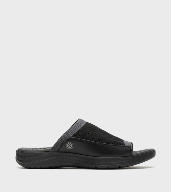 Hush Puppies  - Black Casual Sandals
