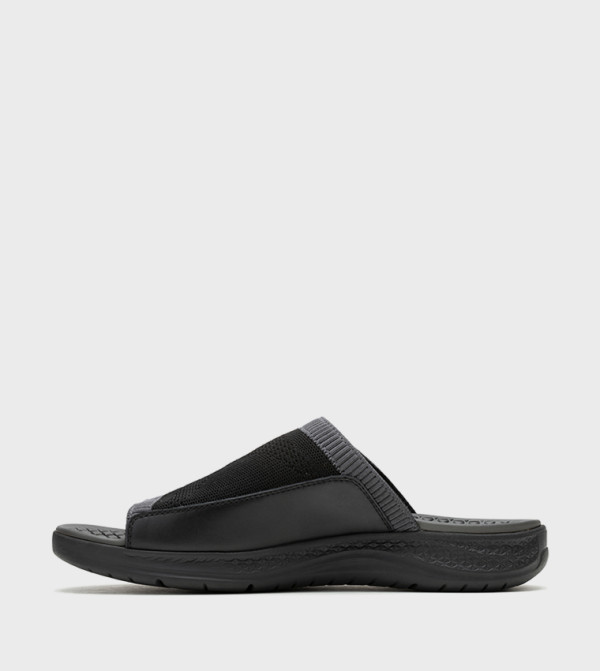 Hush Puppies  - Black Casual Sandals