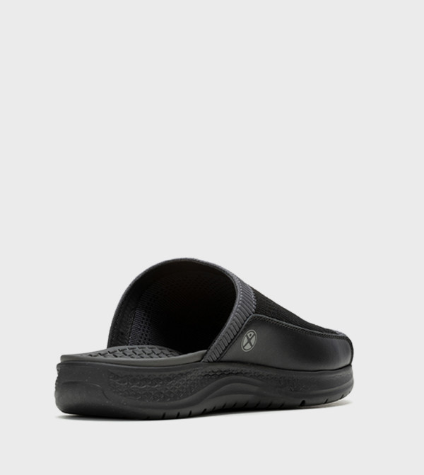Hush Puppies  - Black Casual Sandals