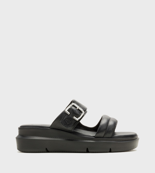 Hush Puppies Hush Puppies - Black Flat Sandals