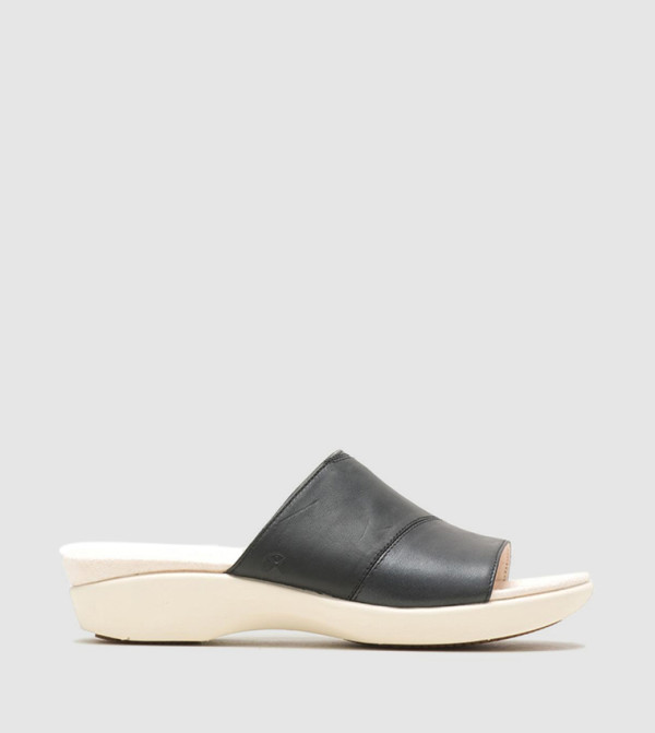 Hush Puppies Hush Puppies - Black Slides