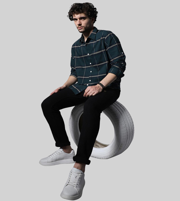 هاي ستار هاي ستار - أخضر قميص كاجوال 