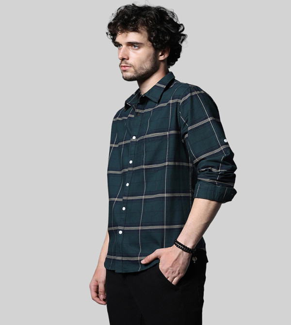 هاي ستار هاي ستار - أخضر قميص كاجوال 