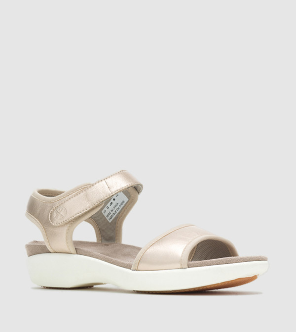 Hush Puppies Hush Puppies - Gold Flat Sandals