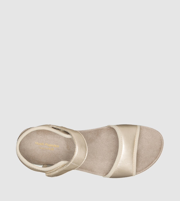 Hush Puppies Hush Puppies - Gold Flat Sandals