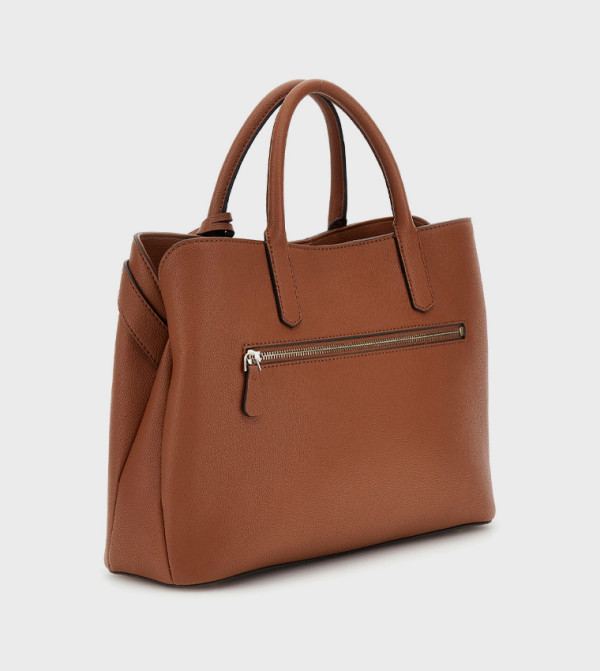 Guess  Satchel Bags - Tan Satchel Bags