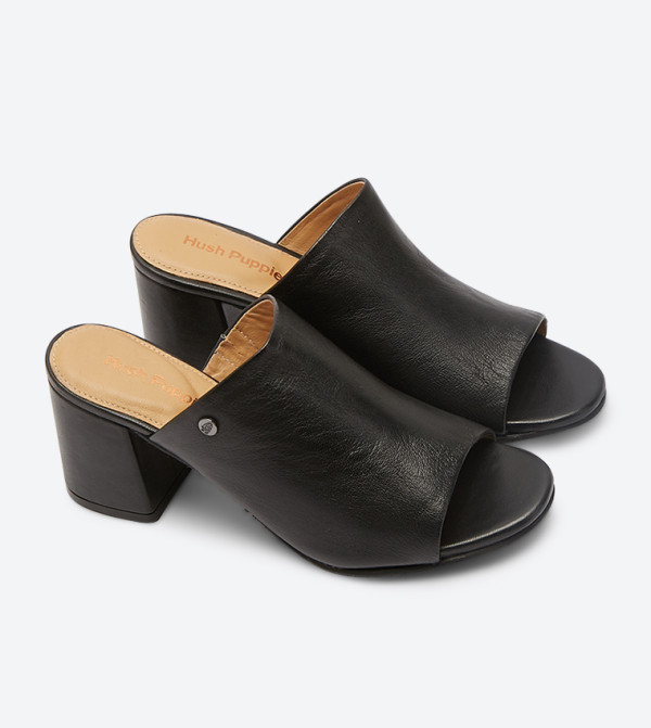 Hush Puppies Formal - Black Mules