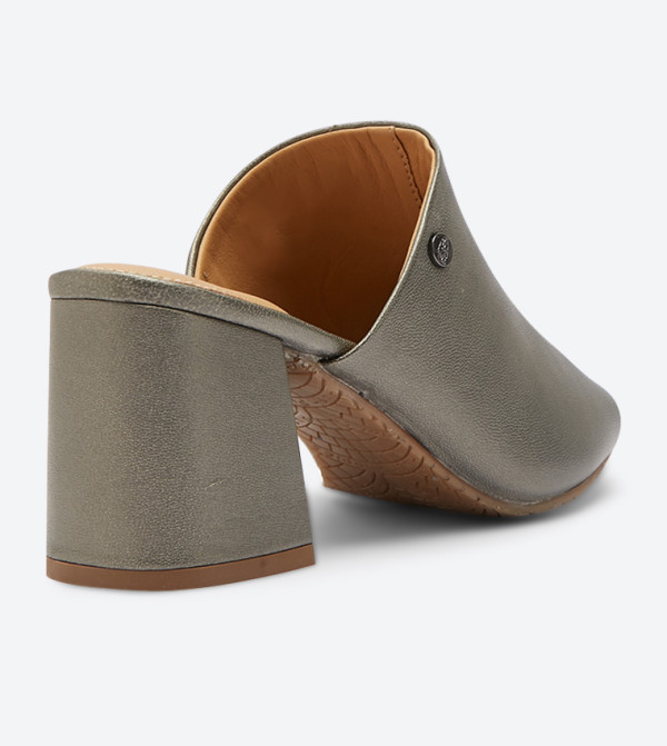 Hush Puppies Hush Puppies - Metallic Mules