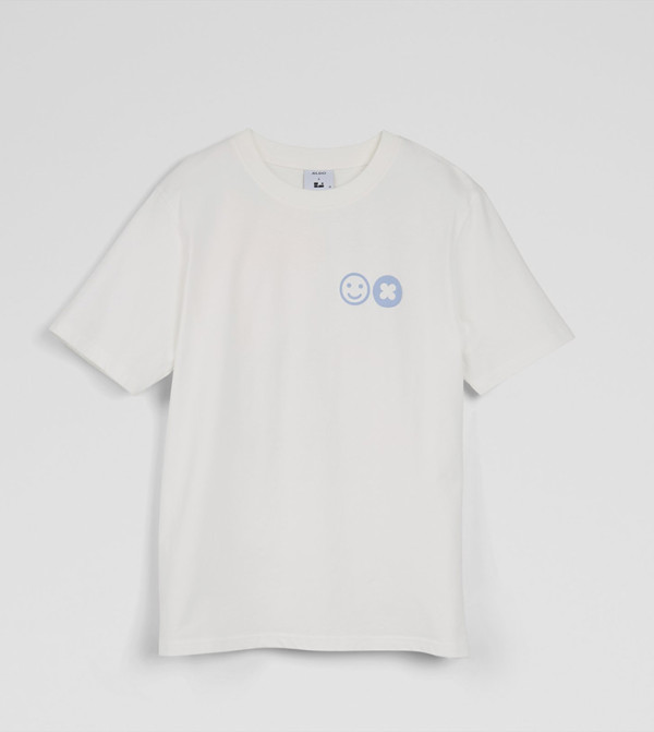 Aldo Accessories  Clothing - White Short Sleeve T-Shirts