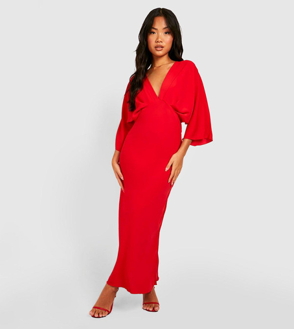 boohoo  Clothing - Red Maxi Dresses