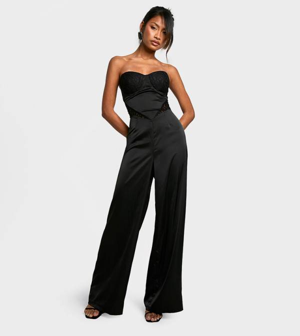 boohoo - Outlet Jumpsuits - Black Jumpsuits