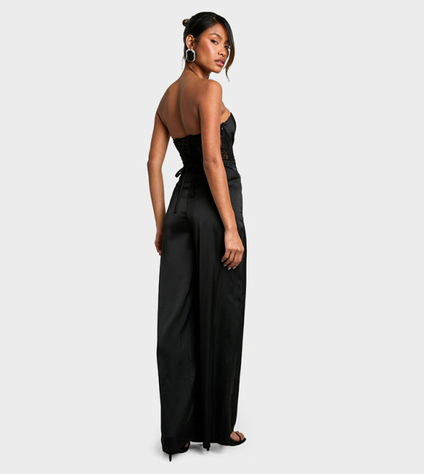 boohoo - Outlet Jumpsuits - Black Jumpsuits