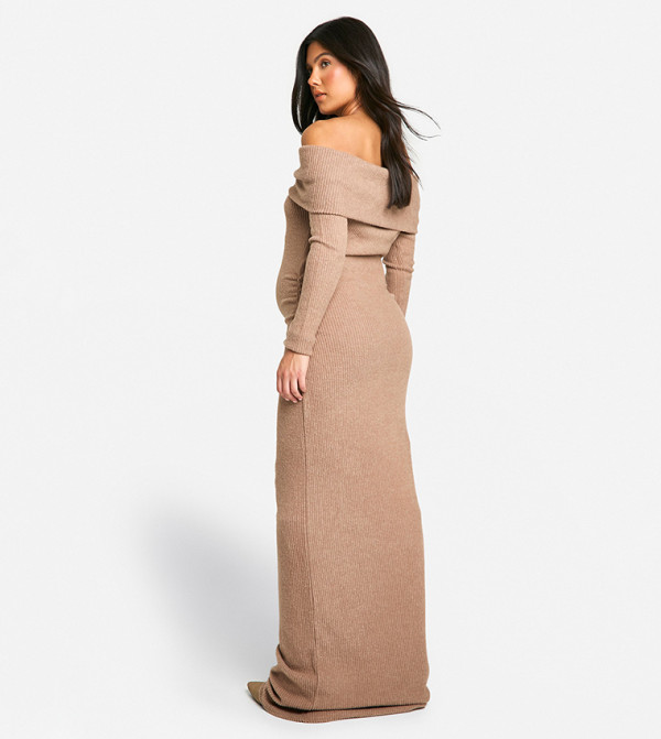 بوهو - اوتليت  ملابس حوامل - جلد الجمل فساتين