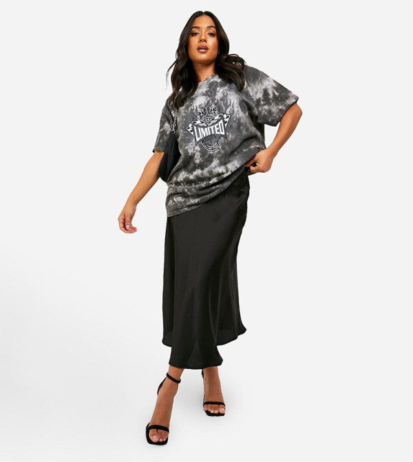 boohoo  Maxi Skirts - Black Maxi Skirts