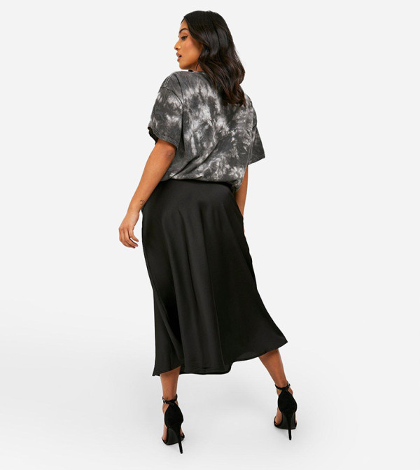 boohoo  Maxi Skirts - Black Maxi Skirts