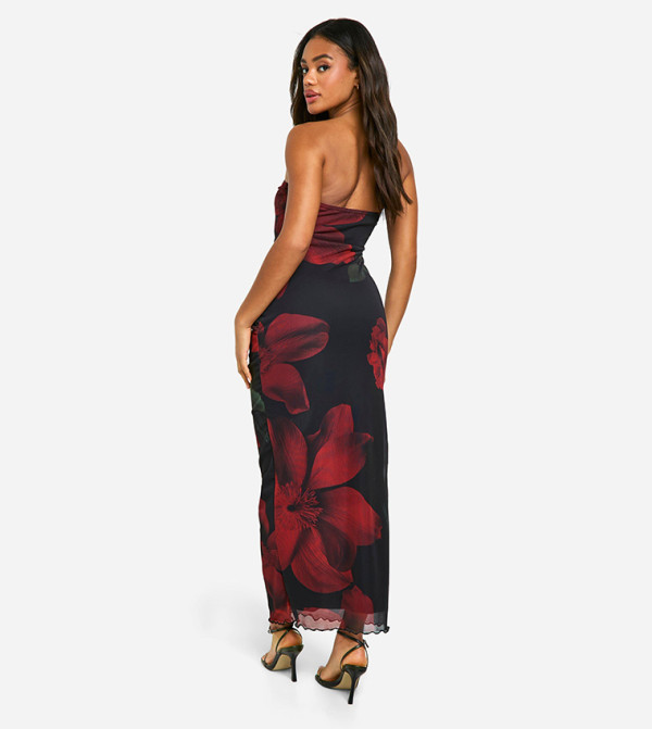 بوهو  maxi-summer-edits - أسود Maxi Dresses