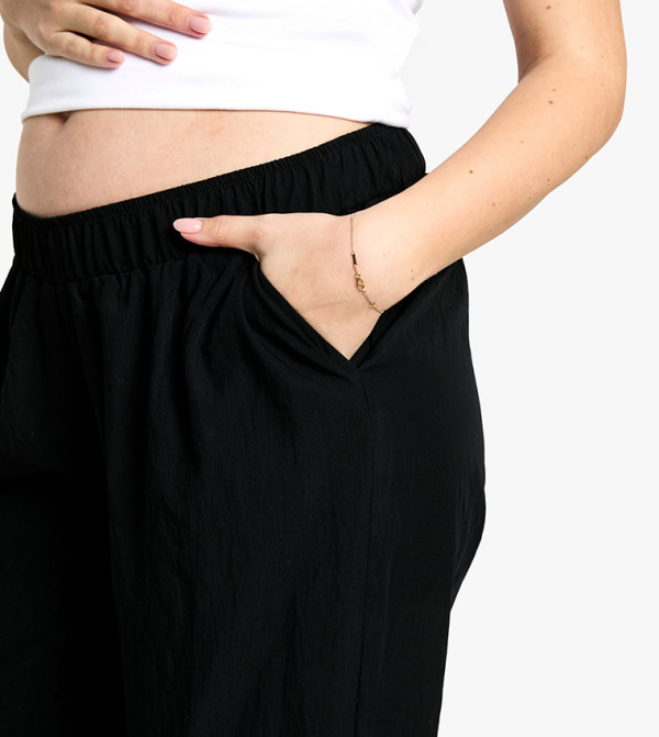 boohoo - Express  Maternity Clothing - Black Pants & Leggings