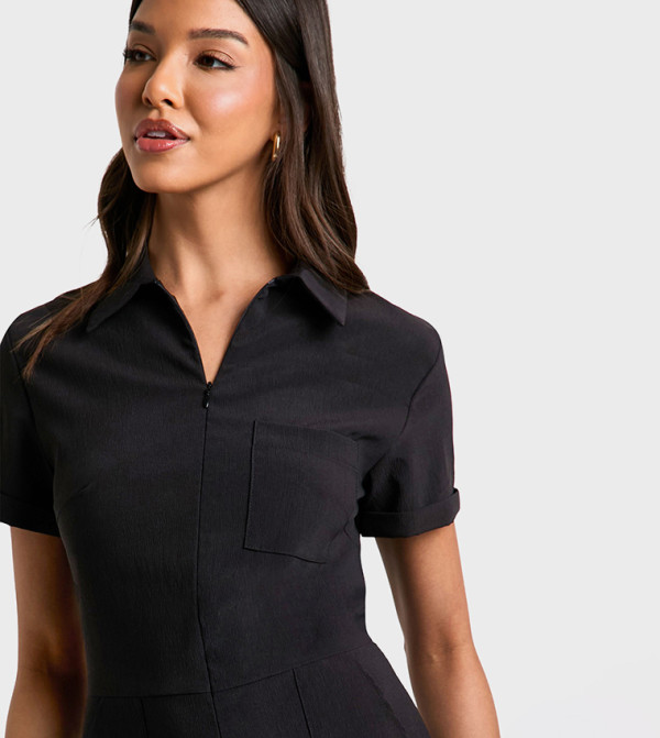 boohoo - Outlet Jumpsuits - Black Jumpsuits