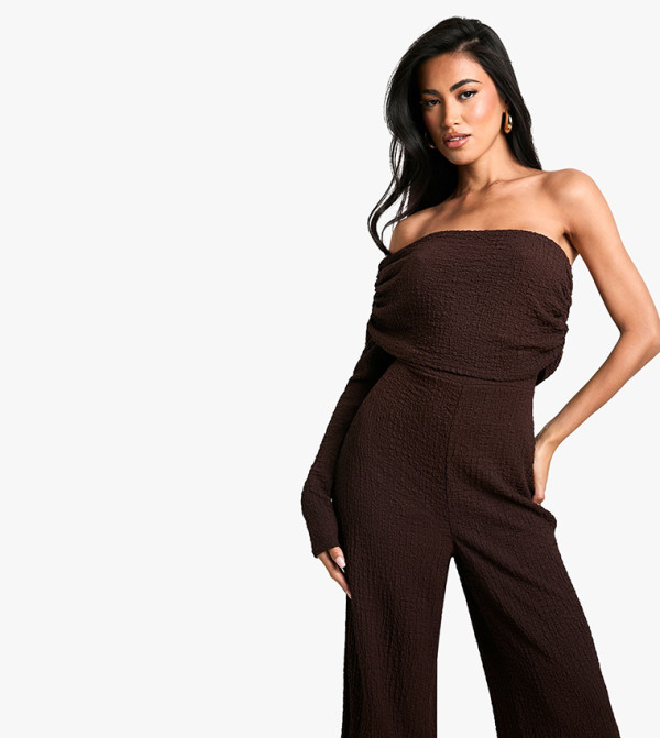 boohoo - Outlet Jumpsuits - Brown Jumpsuits