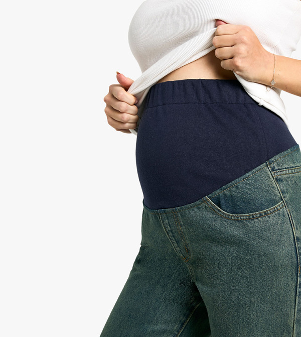 boohoo maternity-curation - Blue Jeans