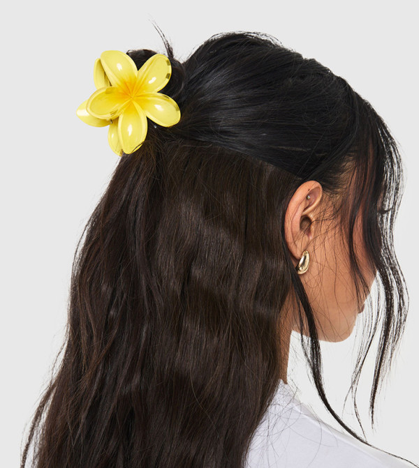 boohoo  - Yellow Hair Clips