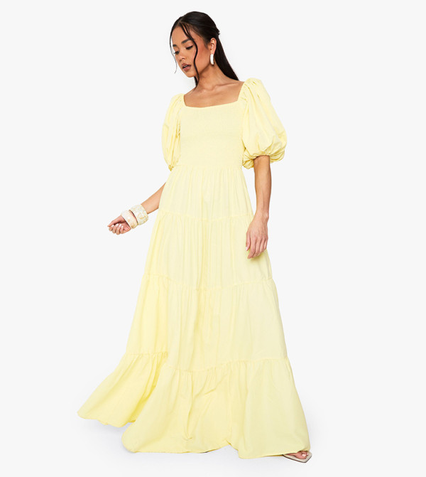 boohoo  Dresses - Yellow Party Dresses