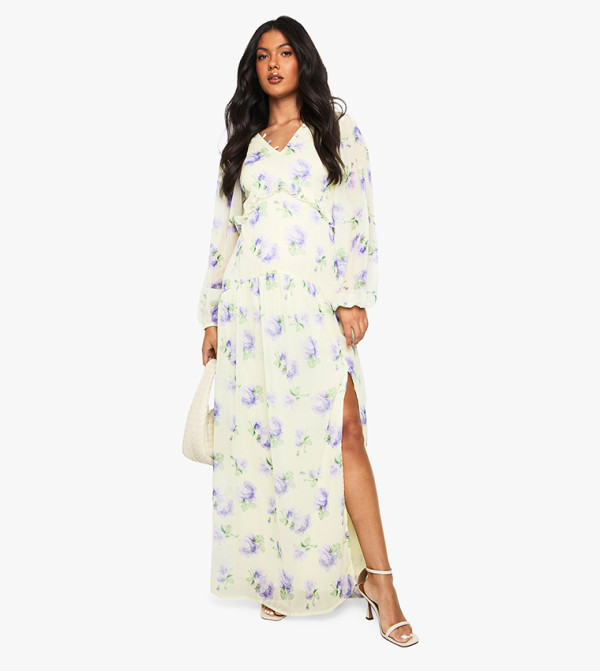 boohoo maternity-curation - Yellow Casual Dresses