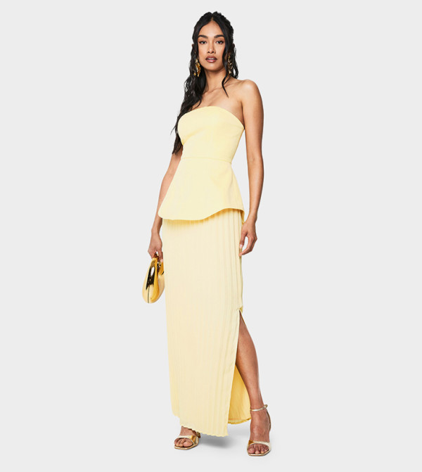 boohoo Clothing - Yellow Maxi Dresses