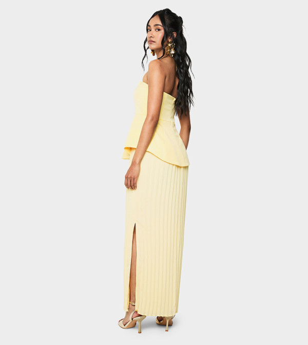 boohoo Clothing - Yellow Maxi Dresses