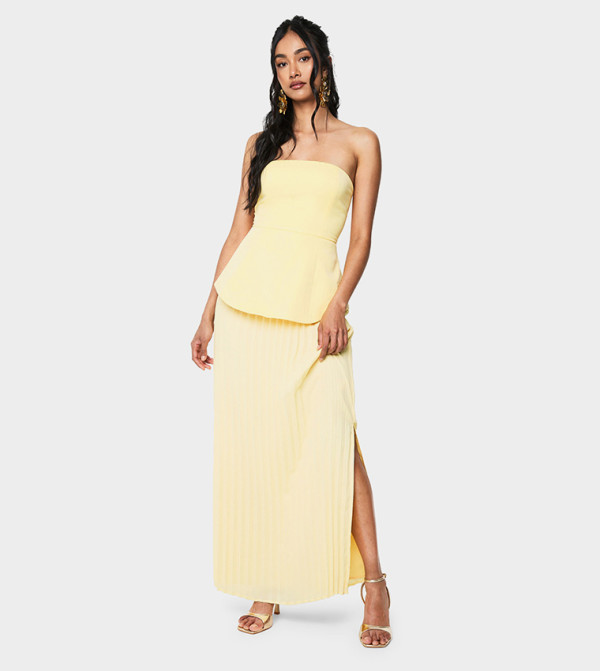 boohoo Clothing - Yellow Maxi Dresses