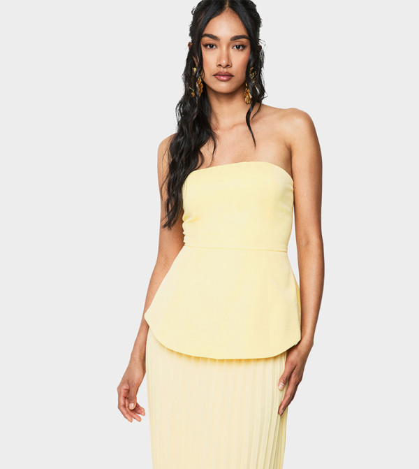 boohoo Clothing - Yellow Maxi Dresses